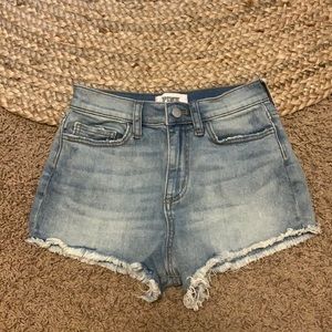 Brand new PINK size 0 Jean shorts